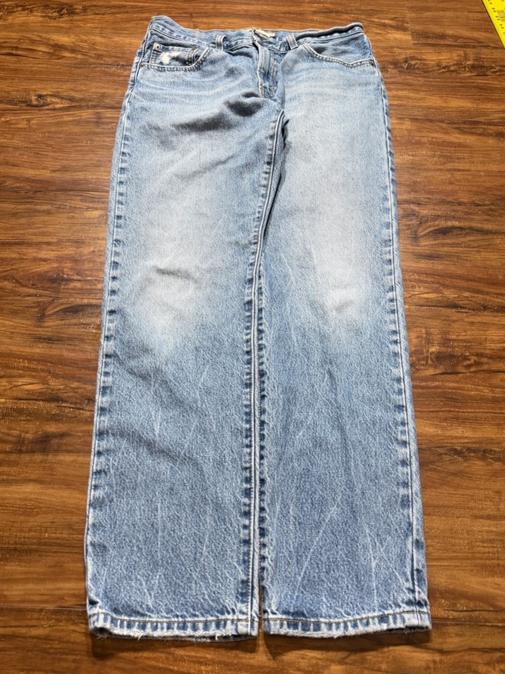 Levi’s Premium Middy Straight Jeans Light Wash W29 L31 Red Tab Vintage Y2K